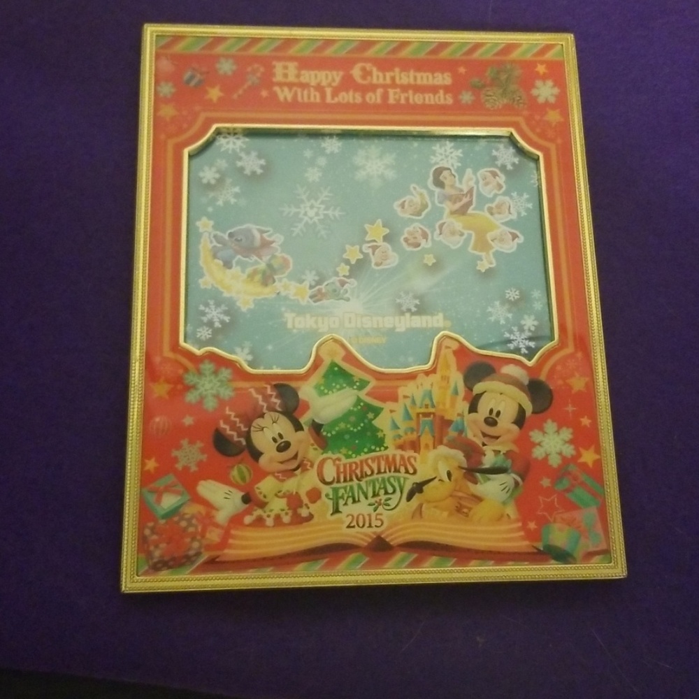 Tokyo Disneyland Christmas Frame